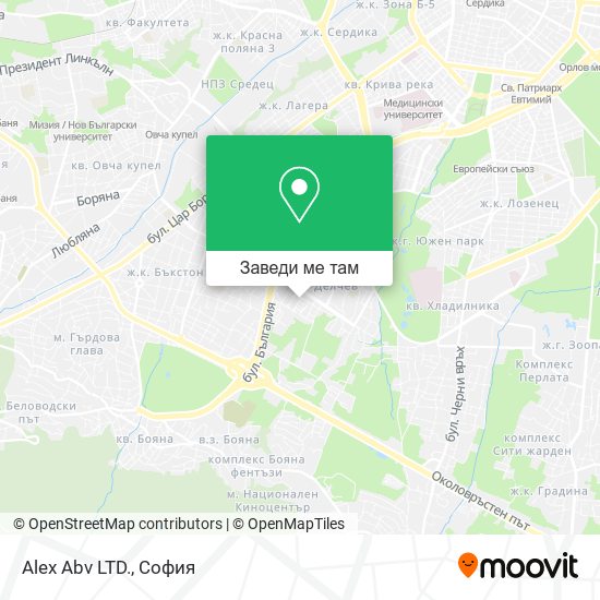 Alex Abv LTD. карта