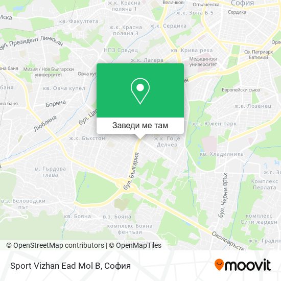 Sport Vizhan Ead Mol B карта