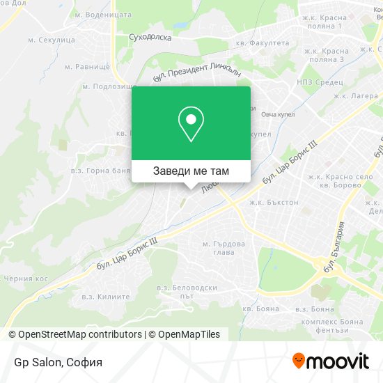 Gp Salon карта