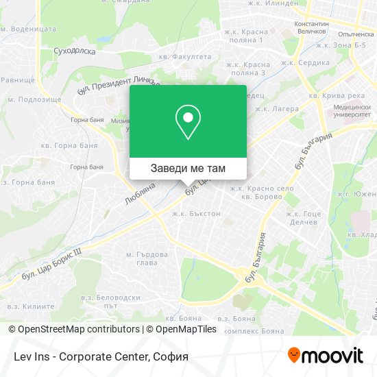 Lev Ins - Corporate Center карта