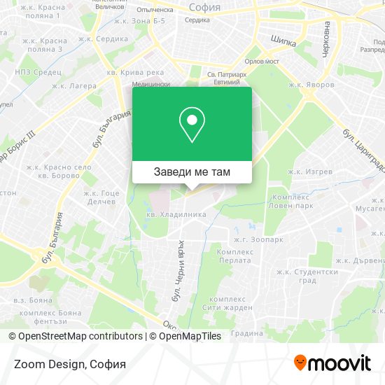 Zoom Design карта