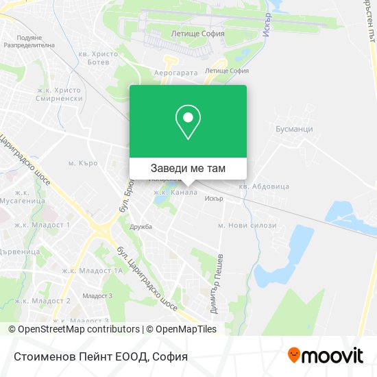 Стоименов Пейнт ЕООД карта