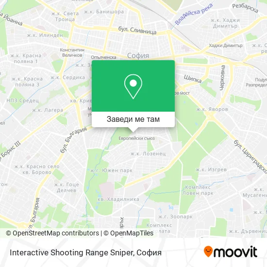 Interactive Shooting Range Sniper карта