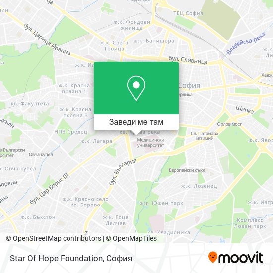 Star Of Hope Foundation карта