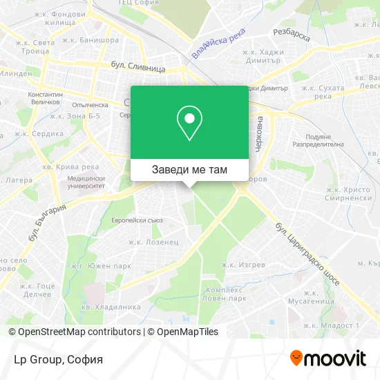 Lp Group карта