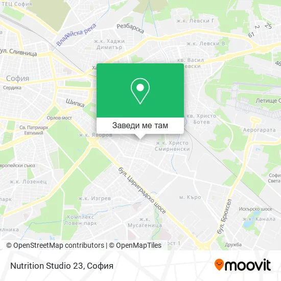 Nutrition Studio 23 карта