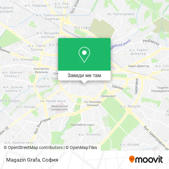 Magazin Grafa карта