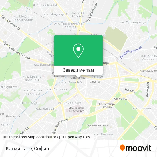 Катми Тане карта