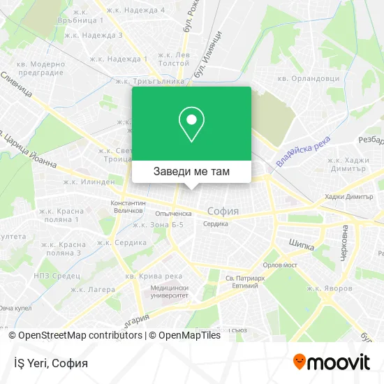 İŞ Yeri карта