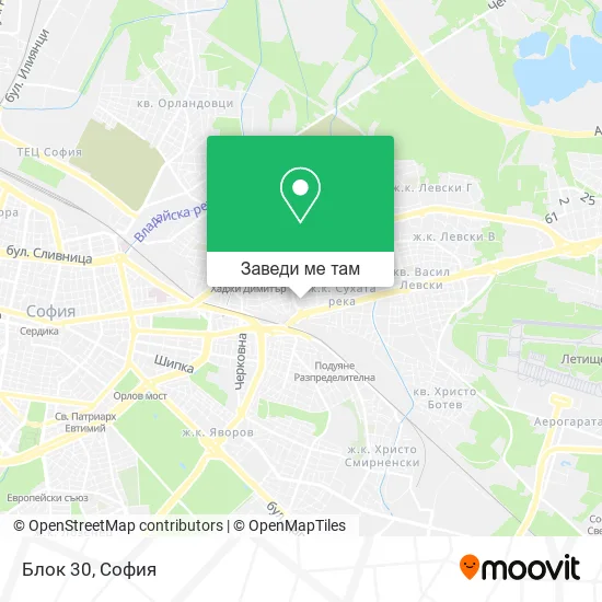 Блок 30 карта