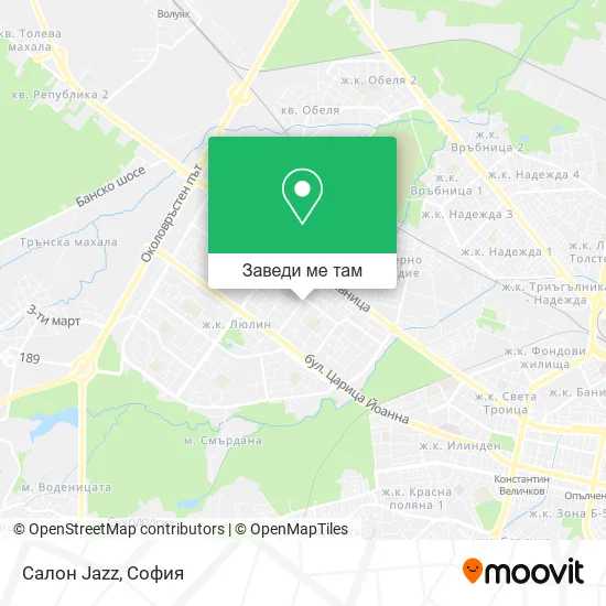 Салон Jazz карта