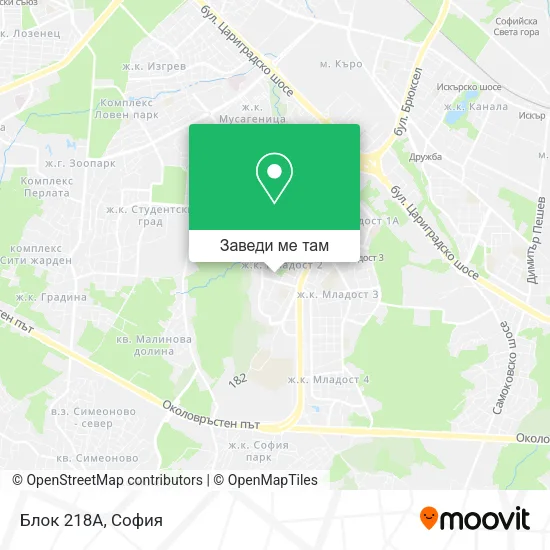 Блок 218А карта