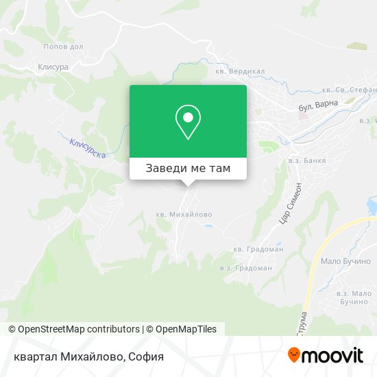 квартал Михайлово карта