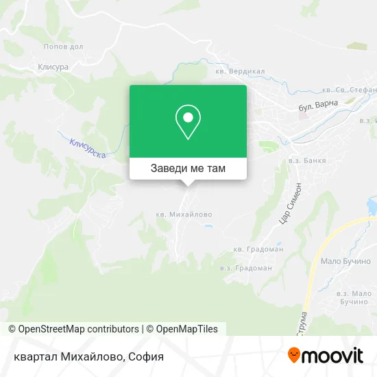 квартал Михайлово карта