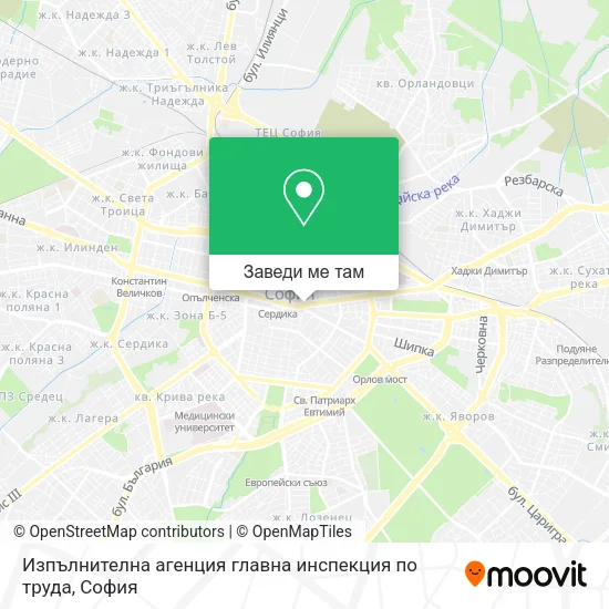 Изпълнителна агенция главна инспекция по труда карта