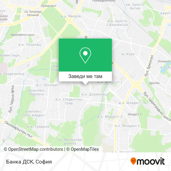 Банка ДСК карта