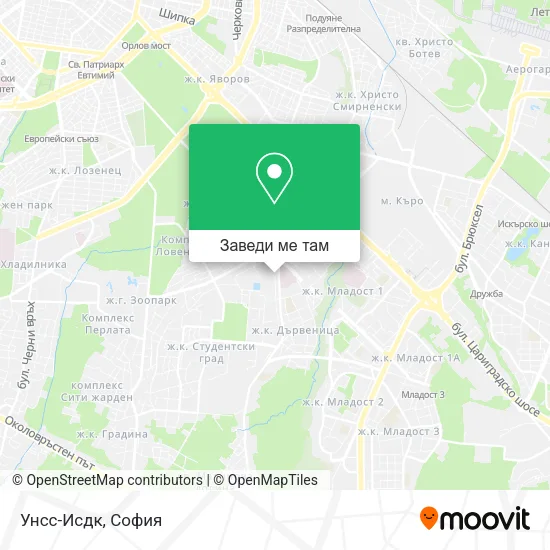 Унсс-Исдк карта