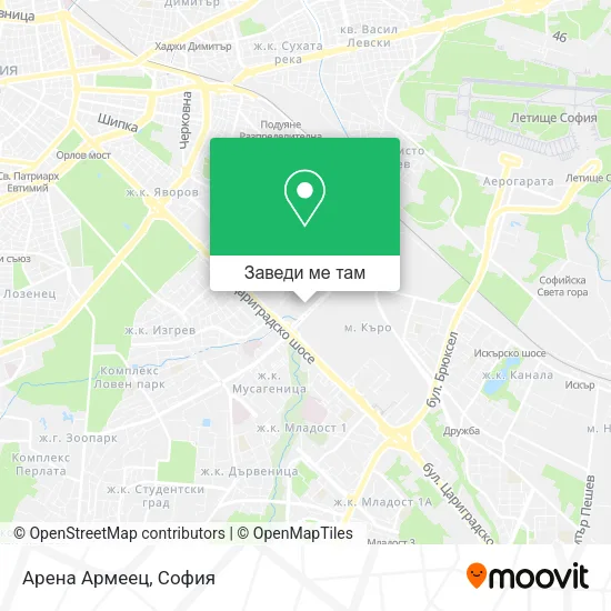 Арена Армеец карта