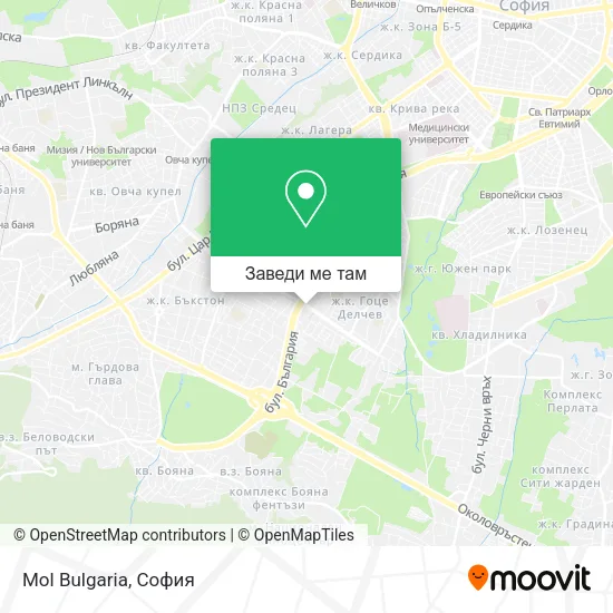Mol Bulgaria карта