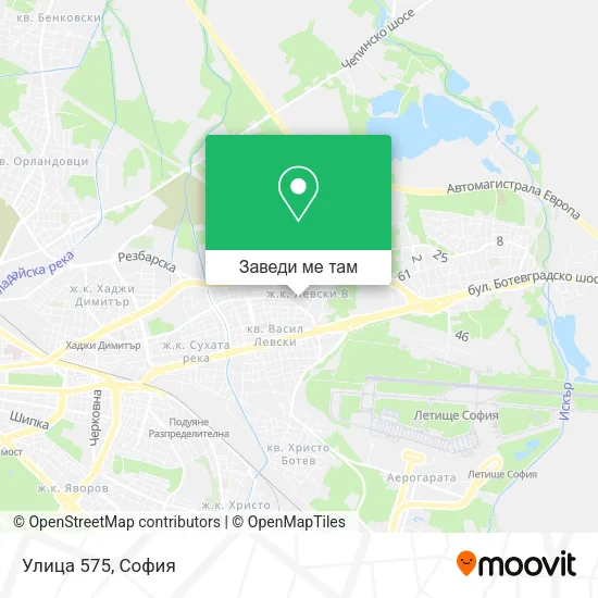 Улица 575 карта