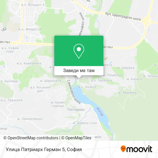 Улица Патриарх Герман 5 карта