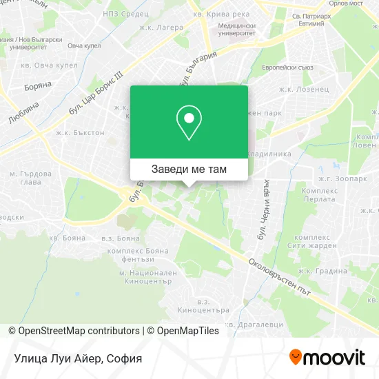 Улица Луи Айер карта