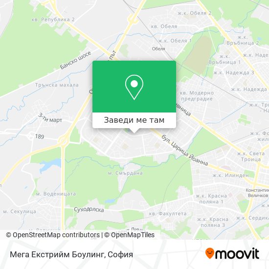 Мега Екстрийм Боулинг карта