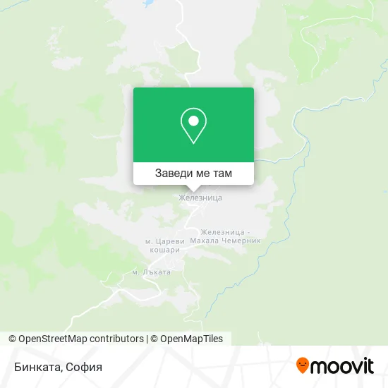 Бинката карта