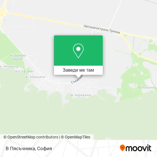 В Пясъчника карта