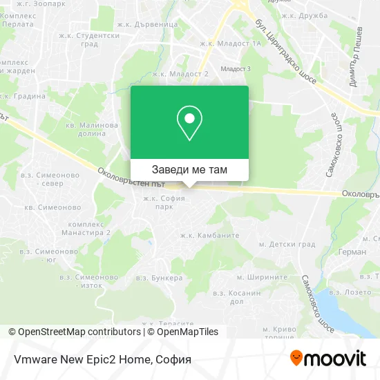 Vmware New Epic2 Home карта