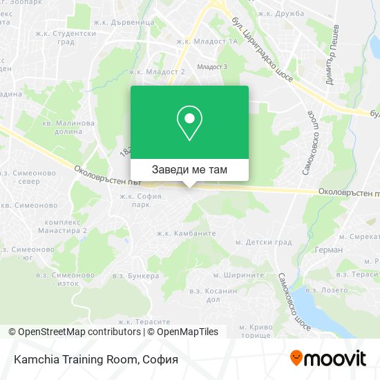 Kamchia Training Room карта