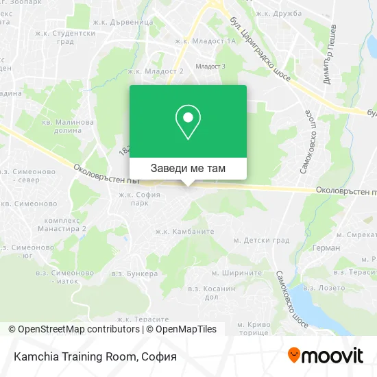 Kamchia Training Room карта