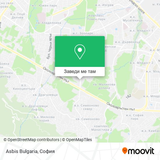 Asbis Bulgaria карта