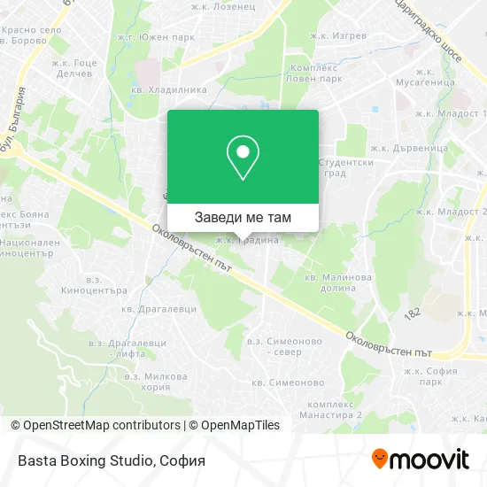 Basta Boxing Studio карта