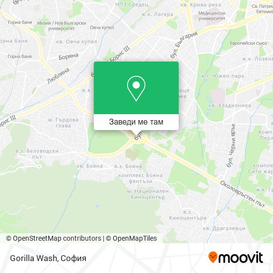 Gorilla Wash карта