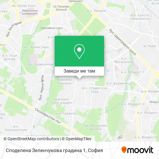 Споделена Зеленчукова градина 1 карта