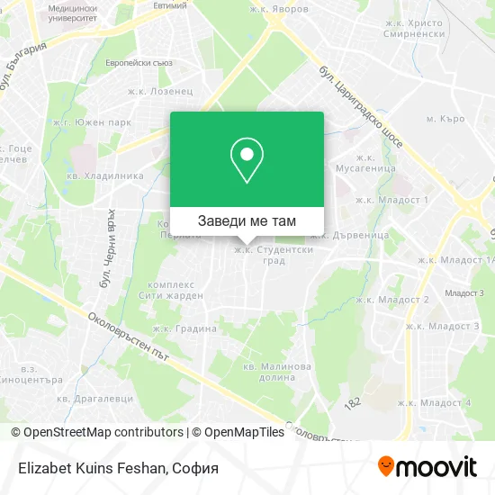 Elizabet Kuins Feshan карта