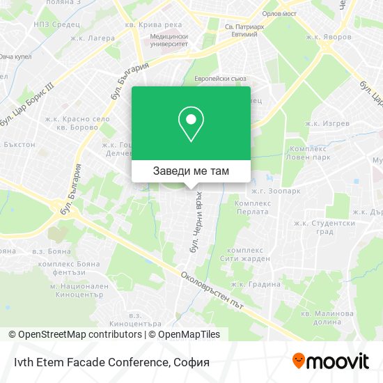 Ivth Etem Facade Conference карта