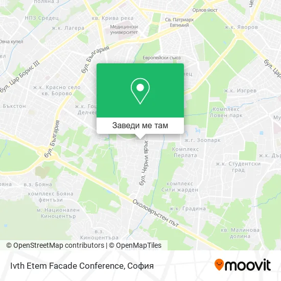 Ivth Etem Facade Conference карта