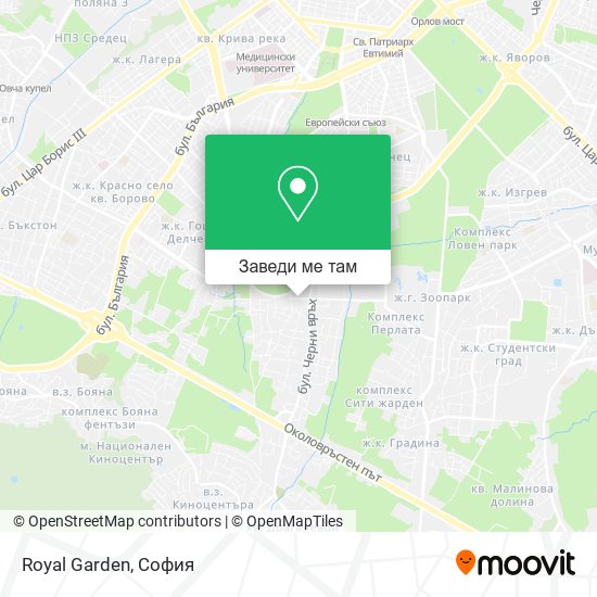 Royal Garden карта