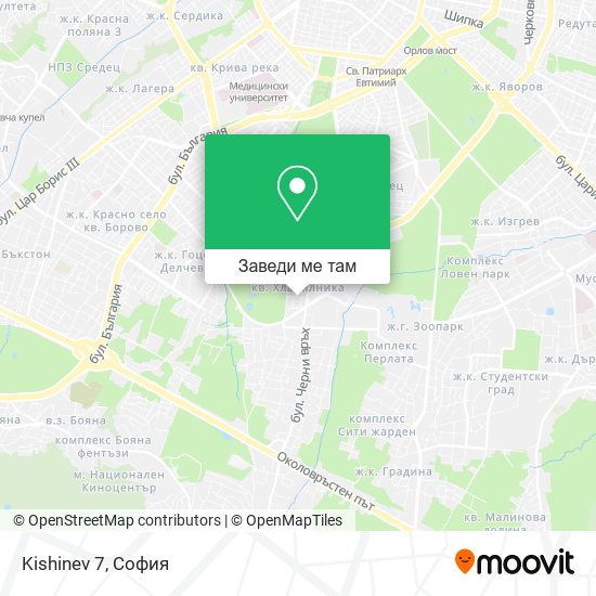 Kishinev 7 карта