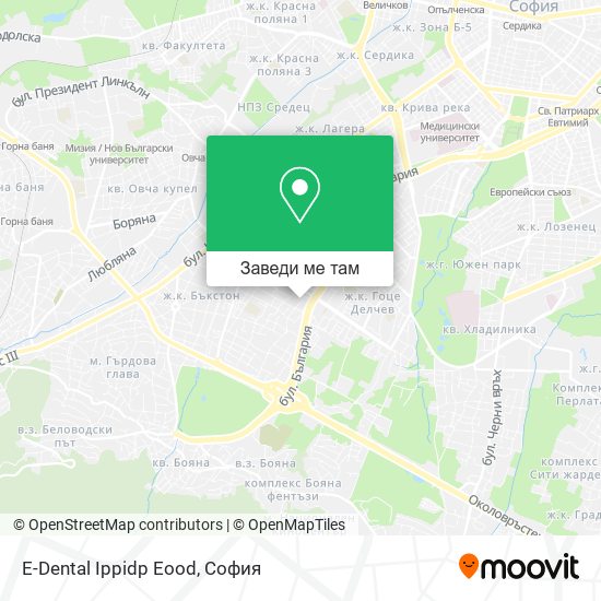 E-Dental Ippidp Eood карта
