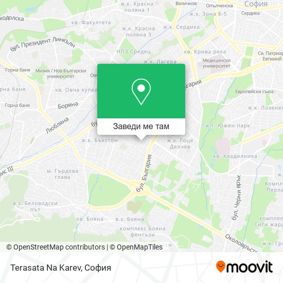 Terasata Na Karev карта