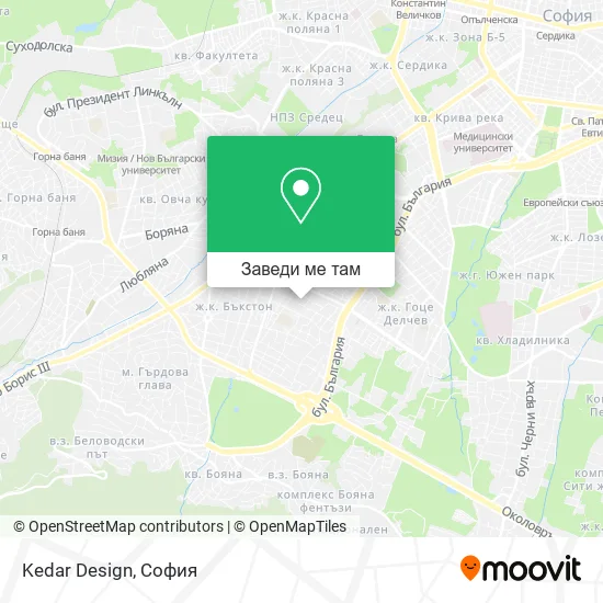 Kedar Design карта