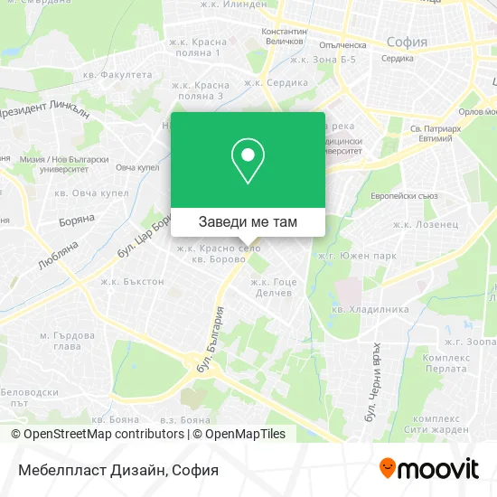 Мебелпласт Дизайн карта