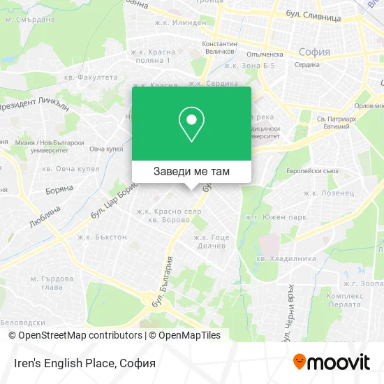 Iren's English Place карта