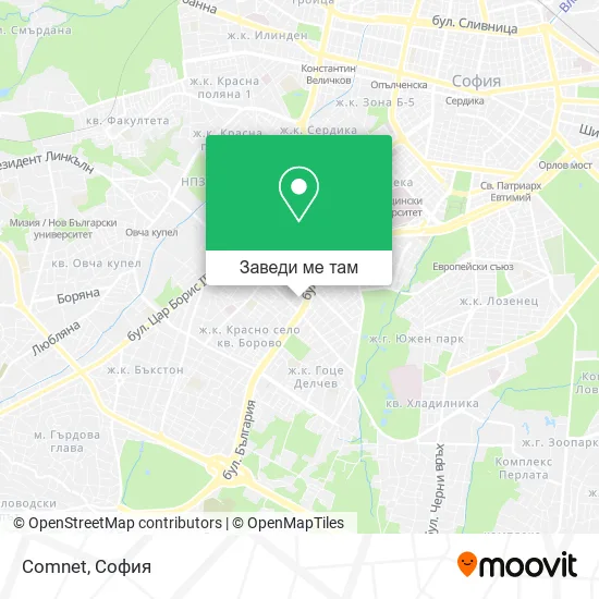 Comnet карта