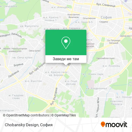 Chobansky Design карта