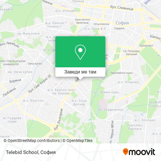 Telebid School карта
