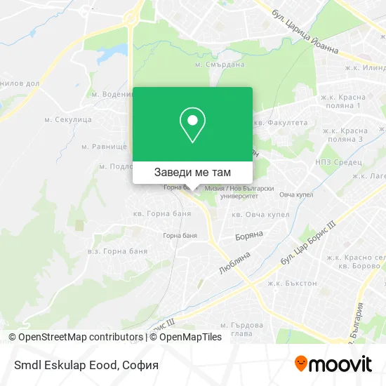 Smdl Eskulap Eood карта